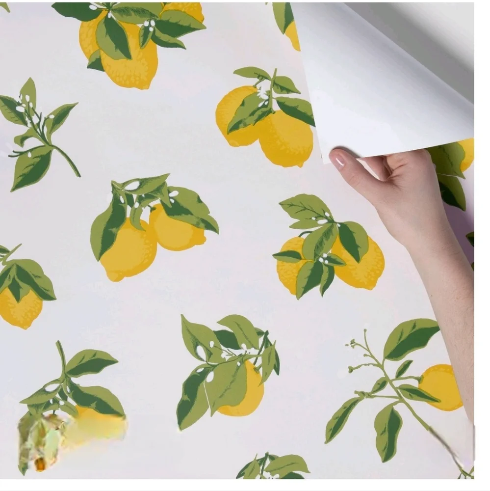 Opalhouse Lemons Peel & Stick Wallpaper Yellow